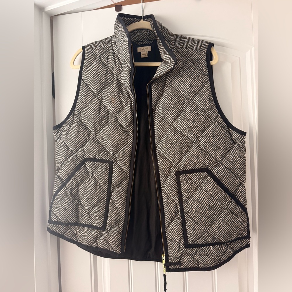 J crew vest size large